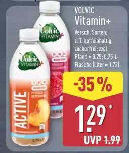 Aldi Nord Volvic vitamin+ active Angebot