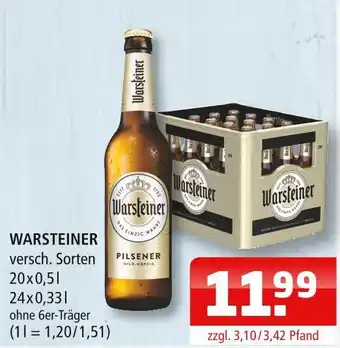 Getränke Oase Warsteiner pilsener Angebot