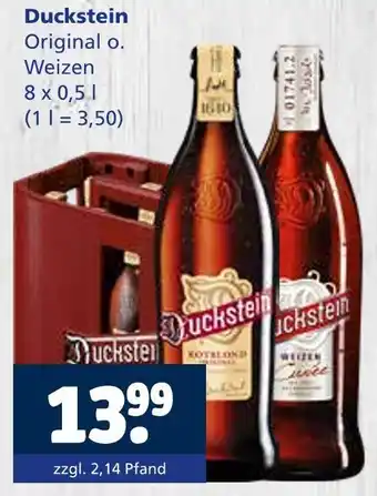 Getränkewelt Duckstein original Angebot