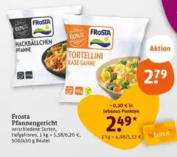 tegut Frosta hackbällchen pfanne Angebot