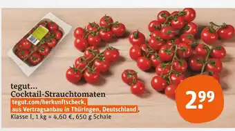 tegut Tegut... cocktail-strauchtomaten Angebot