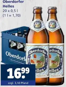 Getränkewelt Oberdorfer helles Angebot