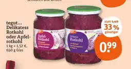 tegut Tegut... delikatess rotkohl Angebot