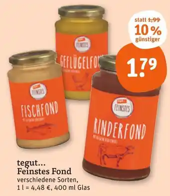 tegut Tegut... fischfond Angebot