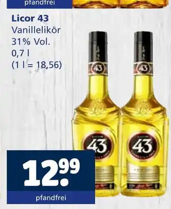 Getränkewelt Licor 43 vanillelikör Angebot