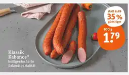 tegut Klassik kabanos Angebot