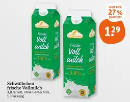 tegut Schwälbchen frische vollmilch Angebot