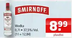 Getränke Oase Smirnoff wodka Angebot