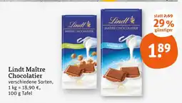 tegut Lindt maître chocolatier haselnuss Angebot