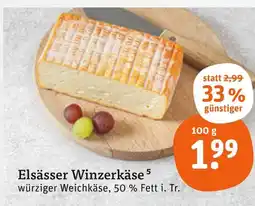 tegut Elsässer winzerkäse Angebot