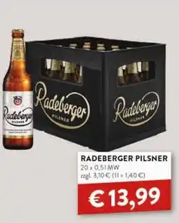 Getränkeparadies Gefromm Radeberger pilsner Angebot