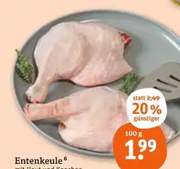 tegut Entenkeule Angebot