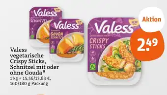 tegut Valess vegetarische crispy sticks Angebot