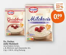 tegut Dr. oetker grießbrei Angebot
