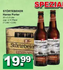 Getränkeparadies Gefromm Störtebeker hanse porter Angebot