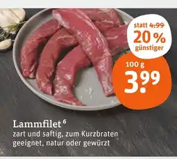tegut Lammfilet Angebot