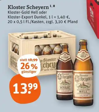 tegut Kloster scheyern kloster-gold hell Angebot