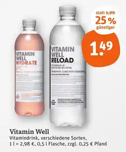 tegut Vitamin well hydrate Angebot