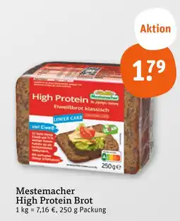 tegut Mestemacher high protein brot Angebot
