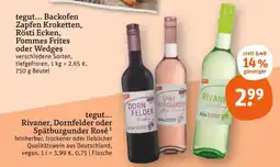 tegut Tegut... backofen zapfen kroketten Angebot