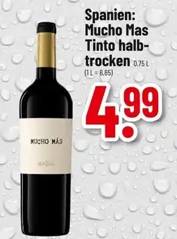 trinkgut Mucho más tinto halbtrocken Angebot