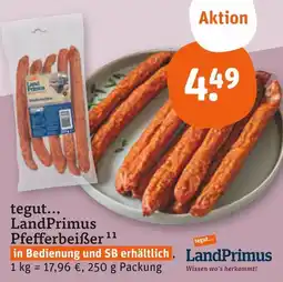 tegut Landprimus pfefferbeißer Angebot