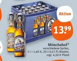 tegut Mönchshof mönchshof Angebot