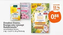 tegut Dresdner essenz badekristalle Angebot