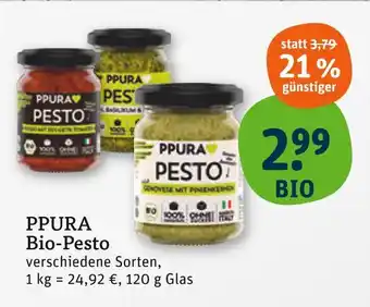tegut Ppura bio-pesto Angebot
