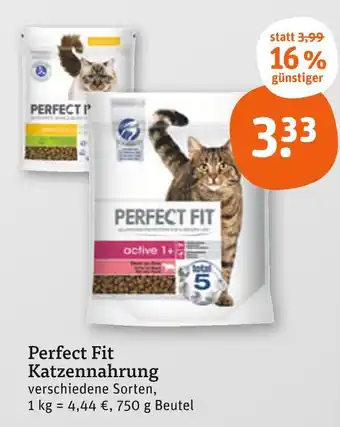 tegut Perfect fit katzennahrung Angebot