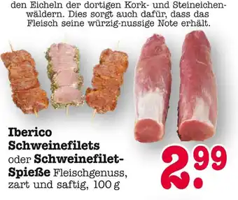E-Center Iberico schweinefilets Angebot