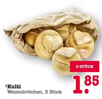 E-Center Kulti weizenbrötchen Angebot