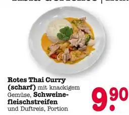 E-Center Rotes thai curry (scharf) Angebot