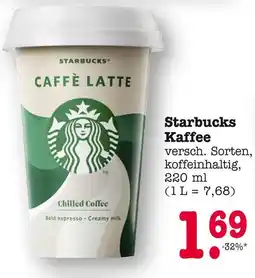 E-Center Starbucks kaffee Angebot
