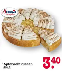 E-Center Scheck-in manufaktur apfelweinkuchen Angebot