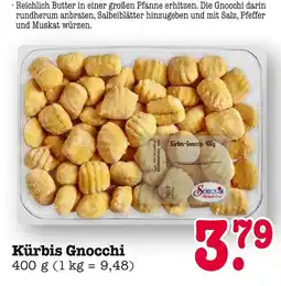 E-Center Scheck-in kürbis gnocchi Angebot