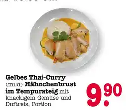 E-Center Gelbes thai-curry (mild) hähnchenbrust im tempurateig Angebot