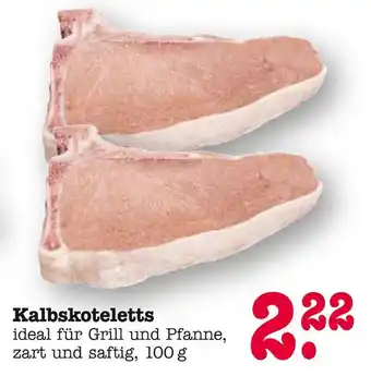 E-Center Kalbskoteletts Angebot