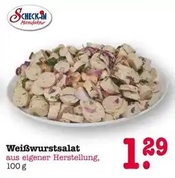 E-Center Scheck-in manufaktur weißwurstsalat Angebot