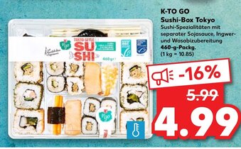 Kaufland K-To-Go Sushi Box Tokyo Angebot