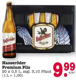 E-Center Hasseröder premium pils Angebot