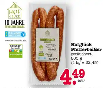 E-Center Hofglück pfefferbeißer Angebot