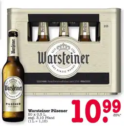E-Center Warsteiner pilsener Angebot