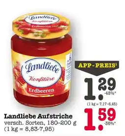 E-Center Landliebe aufstriche Angebot