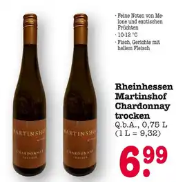 E-Center Martinshof rheinhessen chardonnay trocken Angebot