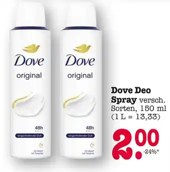 E-Center Dove deo spray Angebot