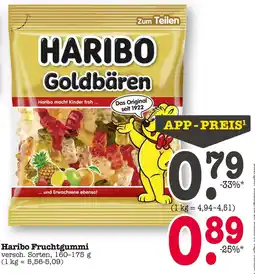 E-Center Haribo fruchtgummi goldbären Angebot