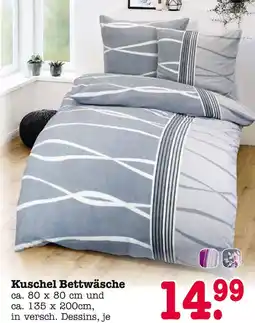 E-Center Kuschel bettwäsche Angebot