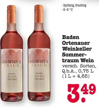 E-Center Baden ortenauer weinkeller sommertraum wein Angebot