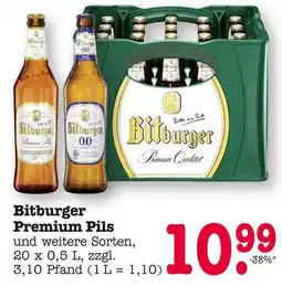 E-Center Bitburger premium pils Angebot
